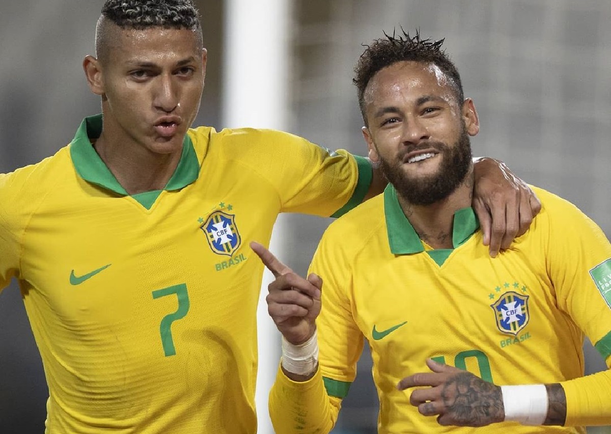 Neymar e Richarlison - Reprodução do Instagram