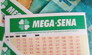 Mega-Sena de hoje (07) pelo Concurso 2316 estima prêmio de 27 milhões de reais/ Créditos: Folha Go