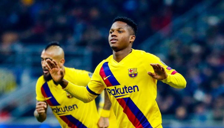 Jogadores mais novos a balançar a rede na UCL: Ansu Fati é o mais novo dessa lista: Imagem: Divulgação