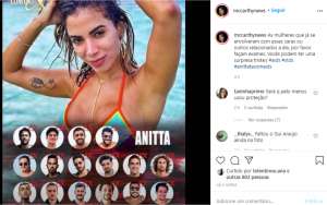 Day McCartney sobre cantora famosa com HIV - Imagem Reprodução Instagram