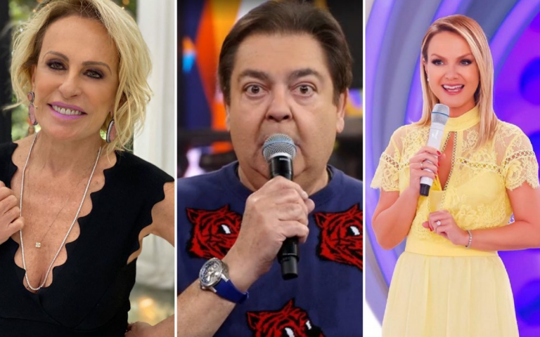 Faustão, Ana Maria Braga e Eliana - Imagem Reprodução Instagram