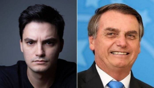 Felipe Neto e Jair Bolsonaro/ Reprodução Instagram