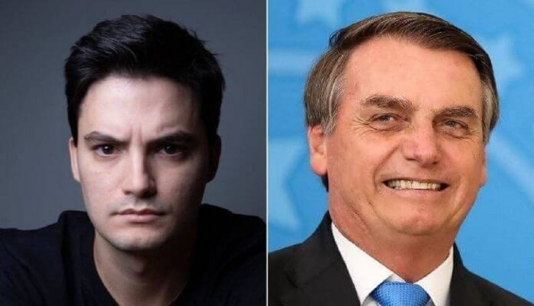 Felipe Neto e Jair Bolsonaro/ Reprodução Instagram