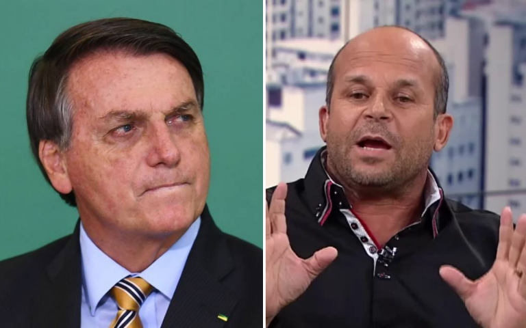 Jair Bolsonaro e Carlinhos Vidente - Imagem Reprodução Instagram