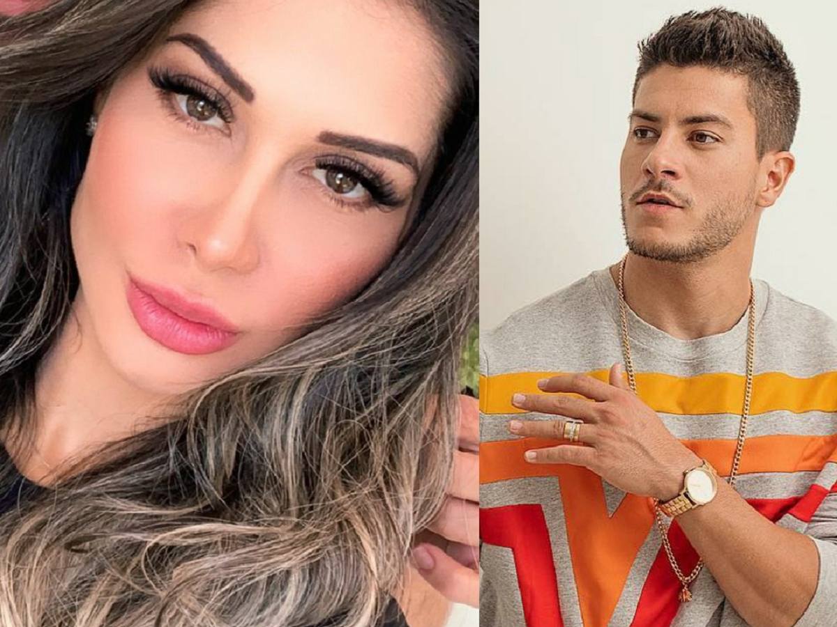 Arthur Aguiar E Visto Em Momento Intimo Com Mayra Cardi Nao Se Esconda