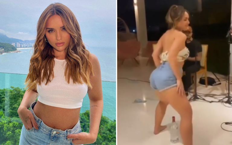 Rafa Kalimann dançando É o Tchan - Imagem Reprodução Instagram