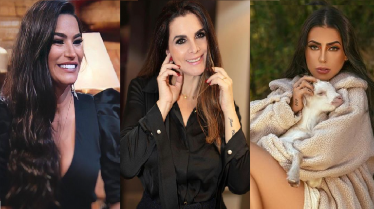 Raissa Barbora, Luiza Ambiel e Mirella - Reprodução do Instagram