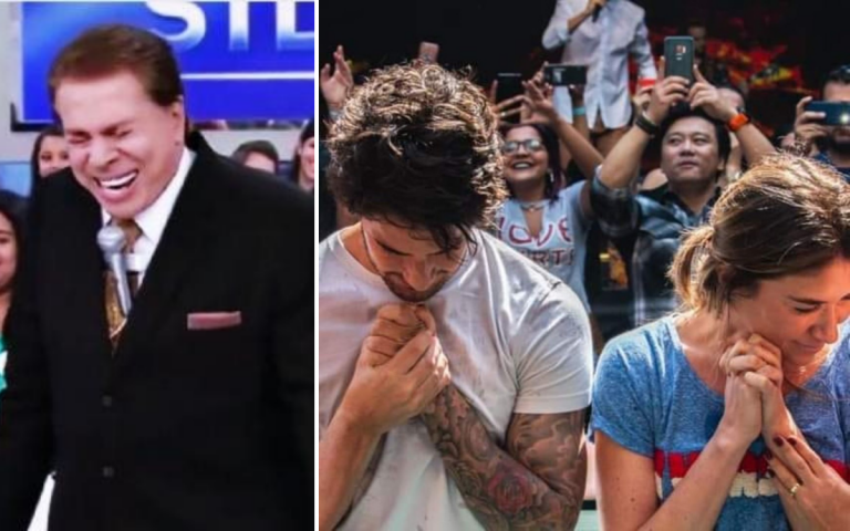 Sílvio Santos, Rebeca Abravanel e Alexandre Pato - Imagem Reprodução Instagram