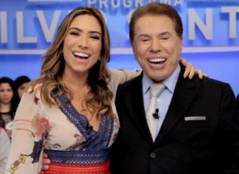 Silvio Santos e Patricia Abravanel/ Reprodução Instagram