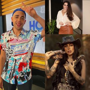 Lucas, Luiza e Mirella / Reprodução do Instagram