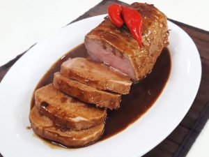 lombo ao molho madeira