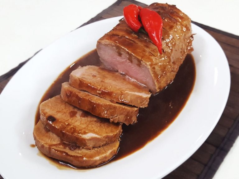 lombo ao molho madeira