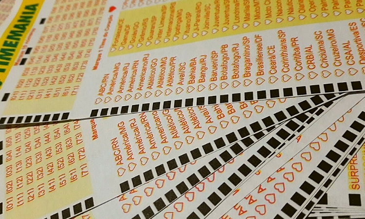 Bilhetes da loteria Timemania A Caixa Econômica Federal divulga o resultado da Timemania deste sábado/ Créditos: Folha Go!