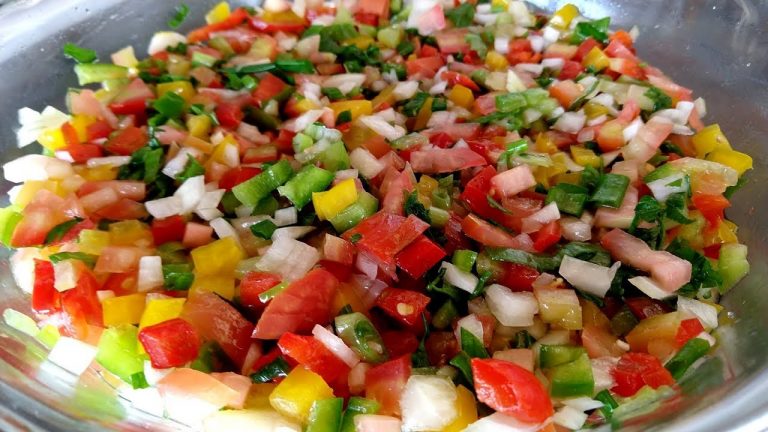 vinagrete para churrasco