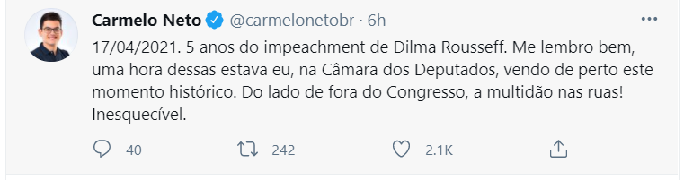 Cinco anos do impeachment de Dilma Rousseff: parlamentares relembram
