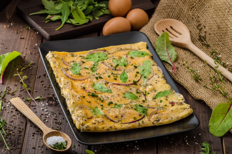 Omelete vitaminado