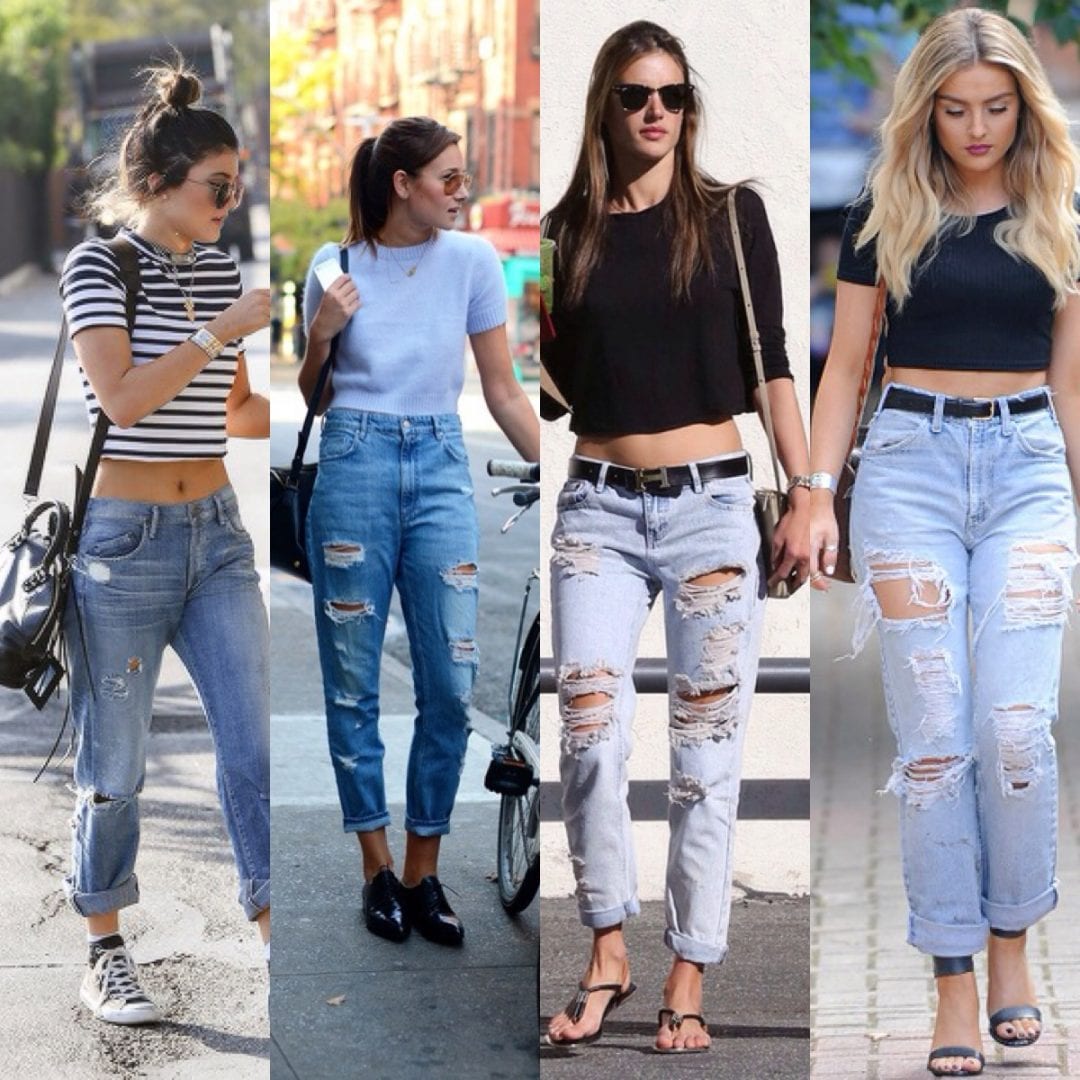 calça boyfriend, dicas de moda de como usar (Imagem Área de Mulher)