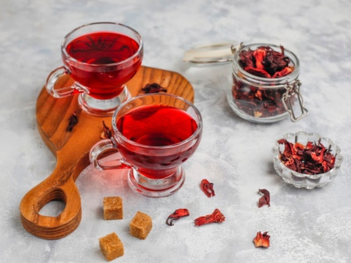 Chá de hibisco