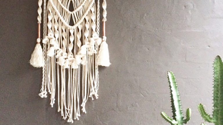 Painel em macramê: veja como é fácil fazer essa peça linda para a decoração