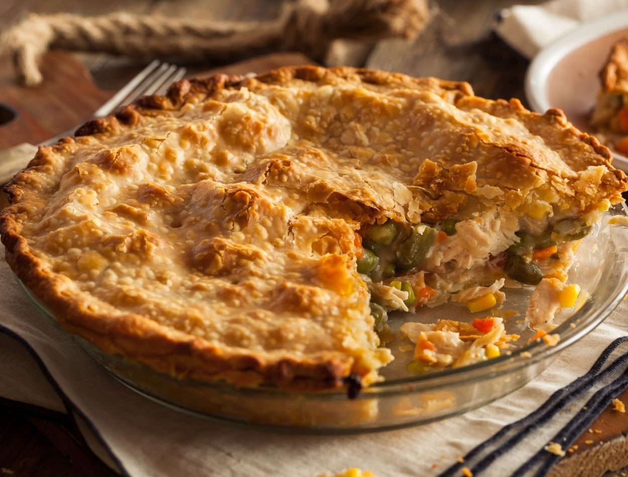 Torta De Frango Com Massa Podre