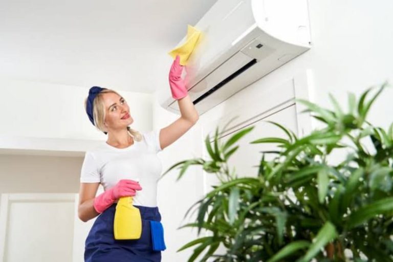 receita caseira para limpar ar-condicionado amarelado