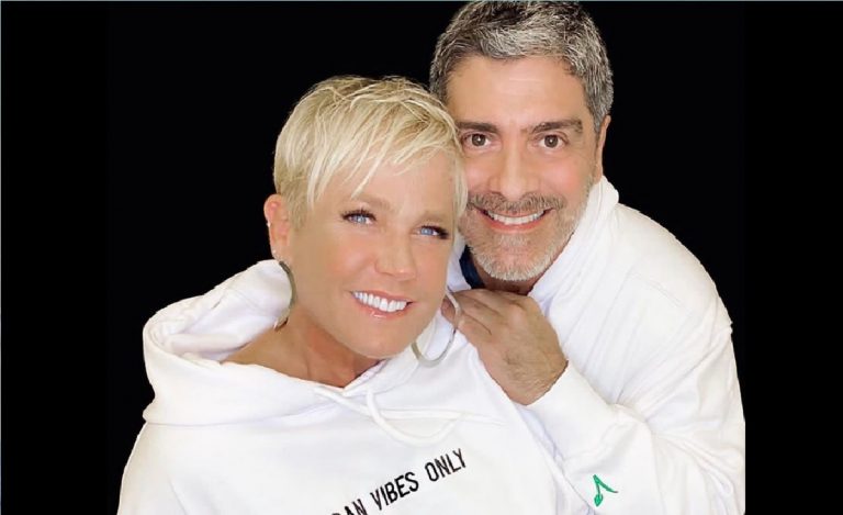 Xuxa Meneghel e Junno Andrade (Foto: Reprodução Instagram)