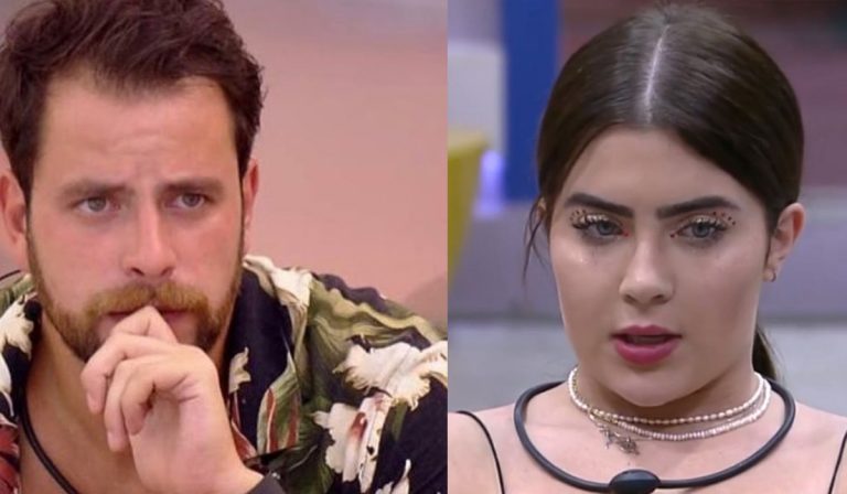 Gustavo e Jade Picon Foto Reprodução do GloboPlay