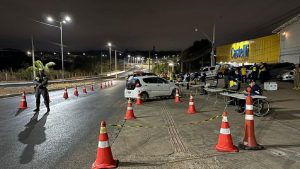 Operação Lei Seca em Cuiabá prende 11 motoristas, diz Estado. Foto: Reprodução Governo do MT