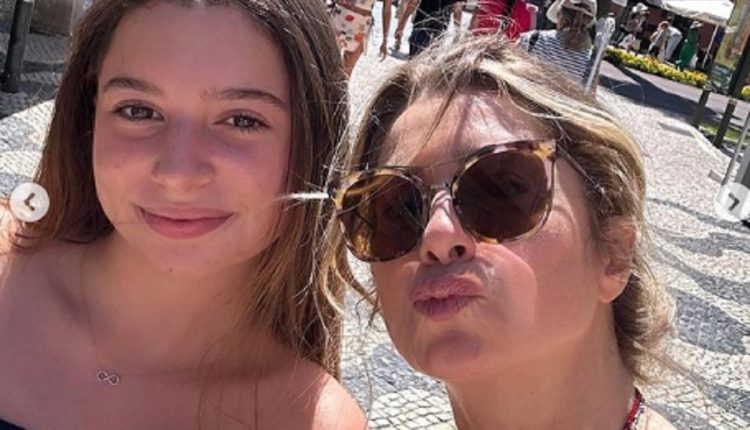 Letícia Spiller recebe visita mais que especial e agita web. Foto: Reprodução Instagram