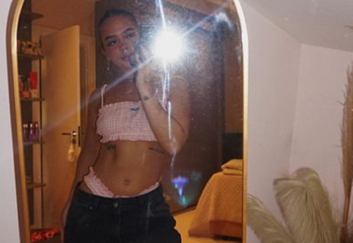 O que é isso, Mel Maia? Atriz encanta com ‘look’ descolado. Foto: Reprodução Instagram