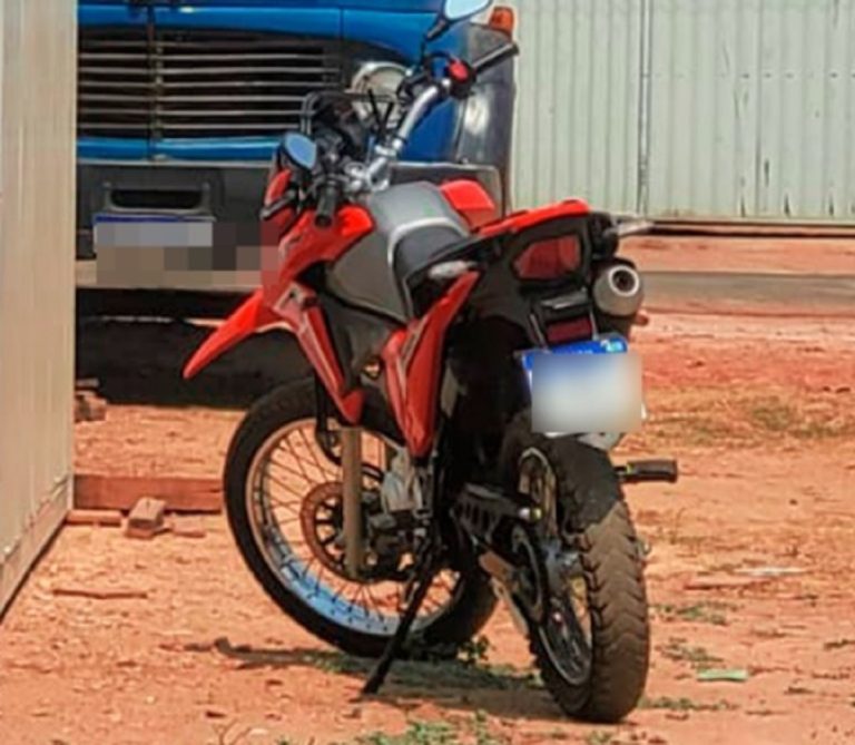 Roubou a moto, esfaqueou vítima e foi preso por tentativa de latrocínio. Foto: Divulgação Governo do MT